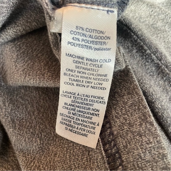 Chaps sport  men’s Gray Quarter-Zip Pullover size XXL good condition - Picture 5 of 5